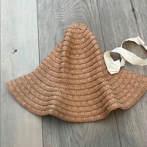 Madewell Tan Woven Sun Hat